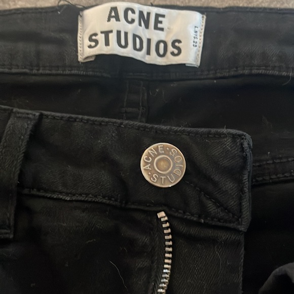 Acne Studio Mid Rise Skinny Leg Jean - Picture 5 of 7